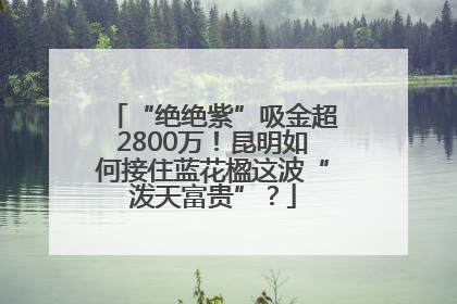 “绝绝紫”吸金超2800万！昆明如何接住蓝花楹这波“泼天富贵”？