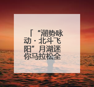 “潮势咏动・北斗飞阳”月湖迷你马拉松全民健身赛在汉启动