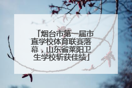 烟台市第一届市直学校体育联赛落幕，山东省莱阳卫生学校斩获佳绩