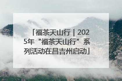 福茶天山行｜2025年“福茶天山行”系列活动在昌吉州启动