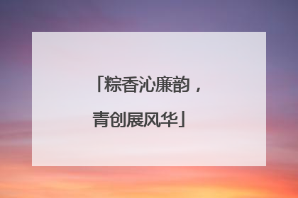 粽香沁廉韵，青创展风华