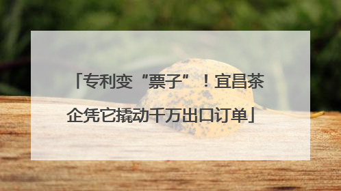 专利变“票子”！宜昌茶企凭它撬动千万出口订单