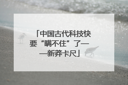 中国古代科技快要“瞒不住”了——新莽卡尺