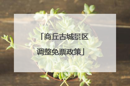 商丘古城景区调整免票政策