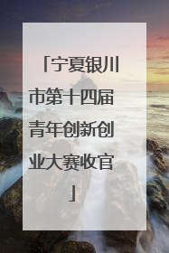 宁夏银川市第十四届青年创新创业大赛收官