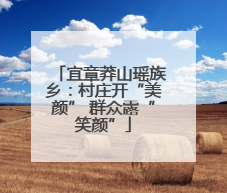 宜章莽山瑶族乡：村庄开“美颜” 群众露“笑颜”