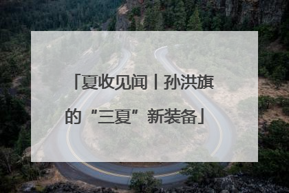 夏收见闻丨孙洪旗的“三夏”新装备