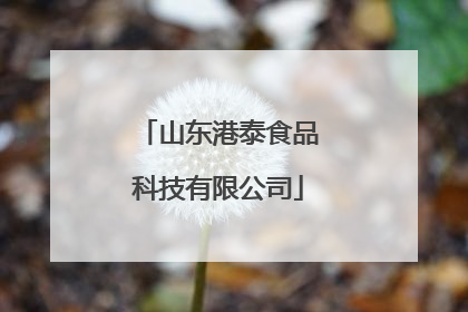 山东港泰食品科技有限公司