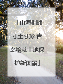 山海相拥·寸土寸珍 青岛绘就土地保护新图景