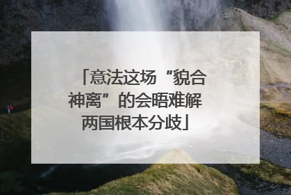 意法这场“貌合神离”的会晤难解两国根本分歧