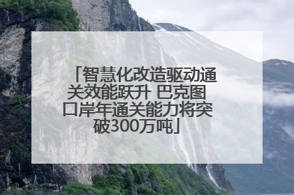 智慧化改造驱动通关效能跃升 巴克图口岸年通关能力将突破300万吨