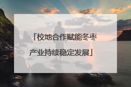 校地合作赋能冬枣产业持续稳定发展