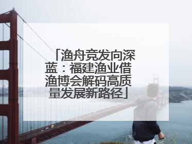 渔舟竞发向深蓝：福建渔业借渔博会解码高质量发展新路径