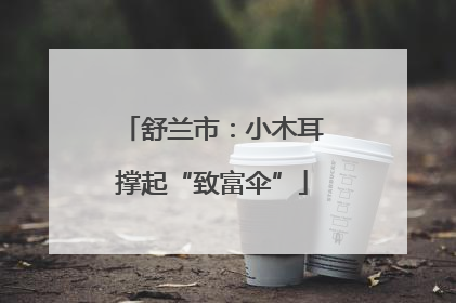 舒兰市：小木耳撑起“致富伞”