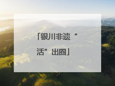 银川非遗“活”出圈