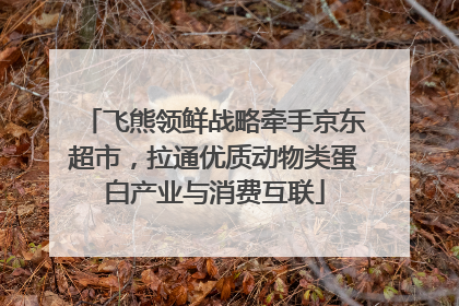 飞熊领鲜战略牵手京东超市，拉通优质动物类蛋白产业与消费互联