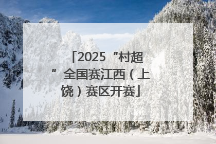 2025“村超”全国赛江西（上饶）赛区开赛