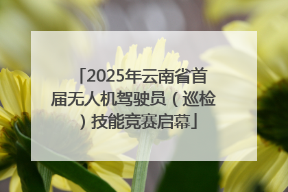 2025年云南省首届无人机驾驶员（巡检）技能竞赛启幕
