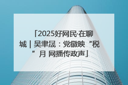 2025好网民·在聊城｜吴聿晟：党徽映“税”月 网播传政声